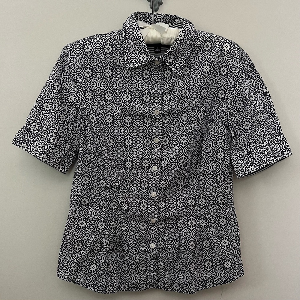 Jones New York Signature Button Down Blouse